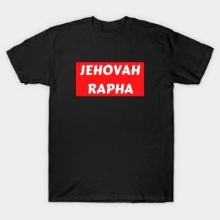 Jehovah Rapha | Christian Typography T-Shirt